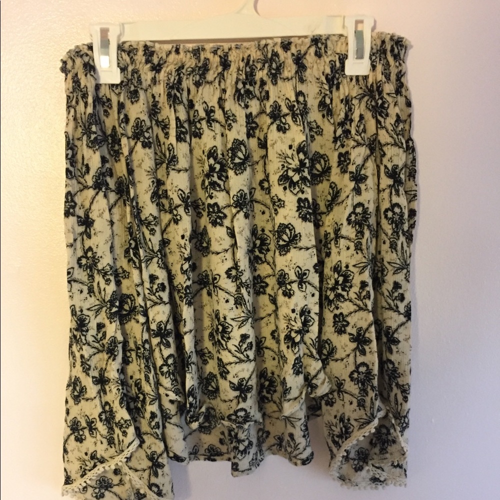 Abercrombie off the shoulder